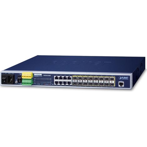 Planet SFP 100/1000Base-X de 16 puertos, MGSW-24160F (1/2)