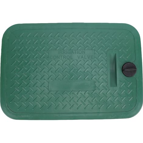 Couvercle de boîte de Valve d'irrigation rectangulaire, couvercle d'arrosage de remplacement pour équipement d'arrosage extérieur (1/5)