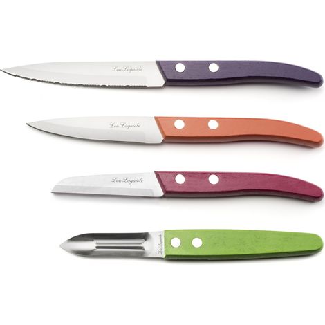 Forest - Set de 4 couteaux Essentiel" Bois teinté" (1/5)