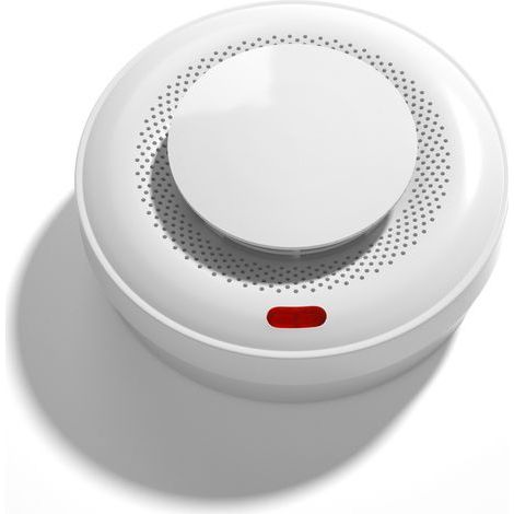 Smoke Detector Fire Alarm, 360° High Sensitivity Detection, 433MHz Wireless Transmission - For Home, Camper Van, Office, Self-Checking (1/5)