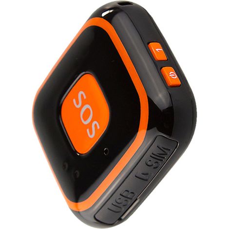Pendentif GPS d'alarme de chute SOS (1/4)