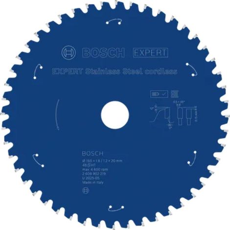 Bosch EX SL H 165x20-48 lame de scie acier