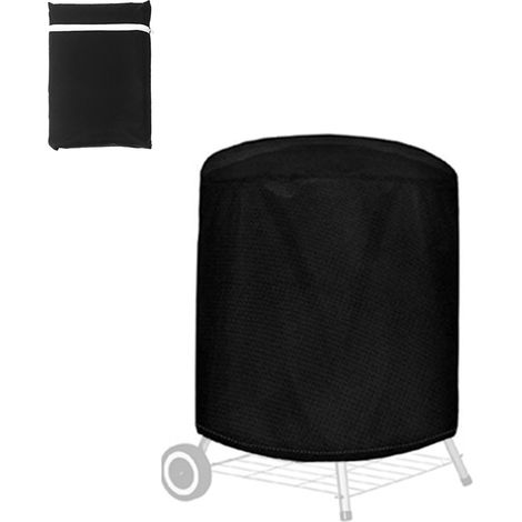 Funda impermeable para barbacoa, funda portátil para hornilla de camping, funda plegable para barbacoa, a prueba de polvo con cordón ajustable, perfecta para uso en interiores o exteriores. (1/5)