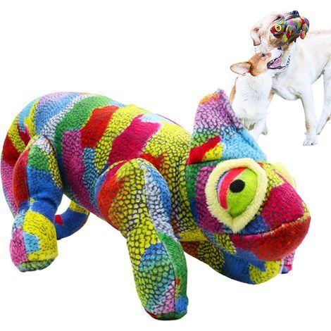 Dog Plush Toy with Sound Chameleon Shape Cartoon Plush Toy for (1/5)