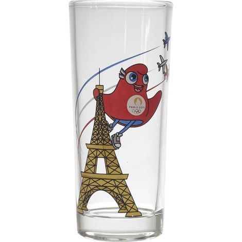 Lot de 3 Verres Tubo Mascotte Trilogie 20 cl - Design Moderne - Conçu pour Cocktail et Fête à la Maison - Lavable au Lave-vaisselle (1/5)