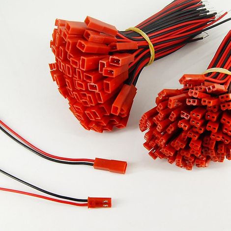 Lot de 10 connecteurs micro JST 2.0 PH mâle/femelle avec prises et fils de 100 m (1/4)