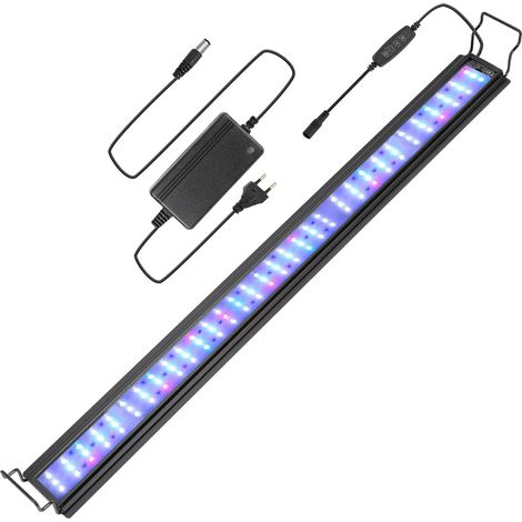 1 Éclairage LED Aquarium 36W RGB Minuterie Dimmable Plantes 87-110cm (1/5)