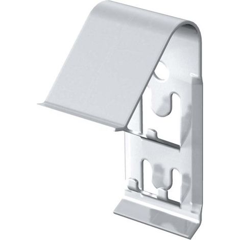 OBO Bettermann Clip di copertura universale Acciaio inox, inossidabile A2 1.4310 lucido, post-trattato, 6065600