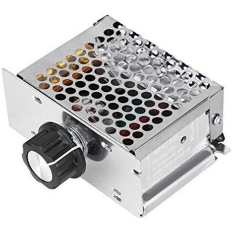 Régulateur de tension AC 220V – Variateur de vitesse 4000W – Ajustement précis pour moteurs et appareils électroménagers (1/5)