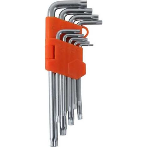 Llaves Torx T10/50 pz.9 con agujero Cv Mediano Alto 04146