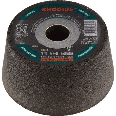 Sic Abrasivo Ruota 110/90 X 55 Mm Rodio (6)