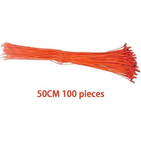 Système d'allumage électrique pour feux d'artifice (1 à 100 pièces, longueur 50 cm) - Couleur : 100 pièces (1/4)