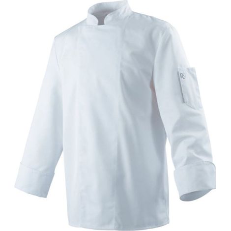 Giacca da cucina unisex a maniche lunghe Robur Nero Bianco XXL (1/2)
