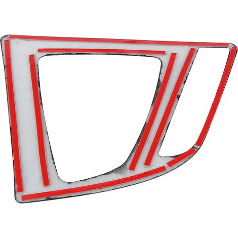 Cubierta del marco de la palanca de cambios estilo fibra de carbono ABS para BMW Serie 3 F30 GT F34 (1/5)