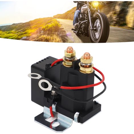500-A-Leistungstrennschalter mit Fehlerstromschutz, ferngesteuertes Doppelhauptrelais für Hochstrom-Autobatterien, 24 V (1/5)