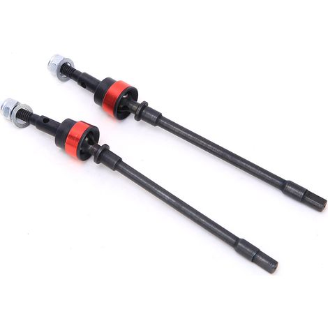 Arbre de transmission CVD avant amélioré, accessoire compatible avec le crawler RC SCX10 Axial. (1/5)