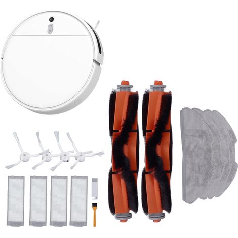 Set di filtri e spazzole di ricambio per robot aspirapolvere Mi 2 Lite/Pro MJSTL/MJST1S - Kit completo con 2 spazzole principali, 4 filtri e 4 accessori. (1/4)
