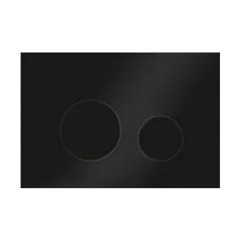 KK-POL M11 panel de control negro mate para WC (1/2)