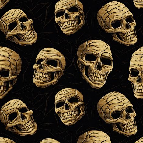 Tela Oxford decorativa para exteriores - Motivo de calavera I DX4785 (1/5)