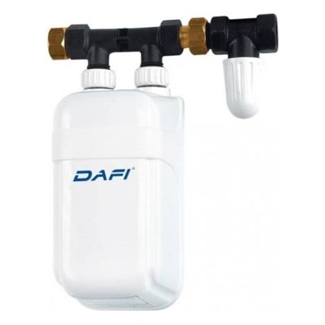 Chauffe-eau instantané électrique 3,7 kW – Ultra compact 16,1 x 8,6 x 9,1 cm – Pour lavabo – Économe en eau – Dafi (1/10)