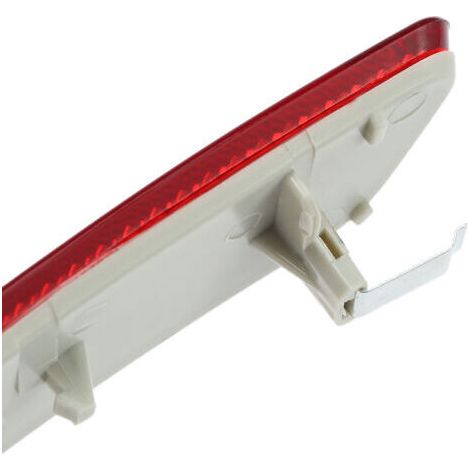 Remplacement de la lentille rouge du réflecteur de pare-chocs arrière gauche pour E70 X5 2008-2012 OEM : 63217158949 (1/5)