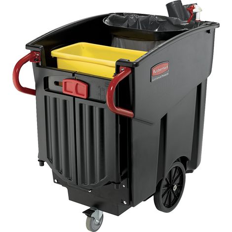 Rubbermaid, Collecteur de déchets mobile Mega BRUTE®, capacité (1/5)