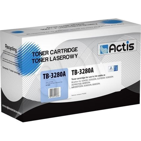 Tóner ACTIS TB-3280A: repuesto para Brother TN-3280, 8000 páginas