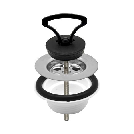 PILETTA SIMPLEX CON TAPPO MANIGLIA- 1 1/4 x Diam. 65- DH- pezzi 1 (1/2)