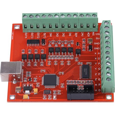 USB MACH3 100kHz Motion Controller Card Breakout Board für CNC-Gravur (1/5)