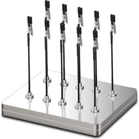APEX Troisième main professionnelle avec base magnétique. 10 Pince crocodile flexible, - idéale pour les aides à la soudure (1/5)