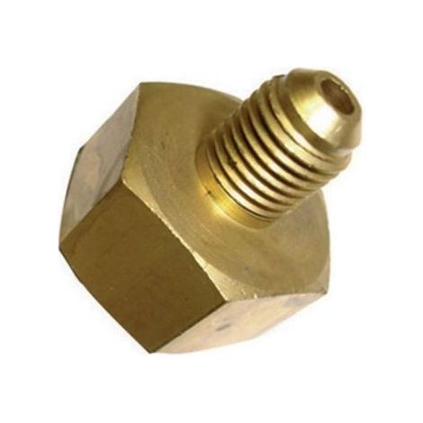 RACCORDO TUBO ADATTATORE BOMBOLE R32 FILETTATURA SINISTRA W21,8F TUBO 1/4