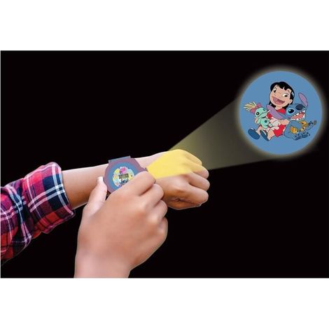 Horloge projecteur numerique stitch avec alarme et veilleuse (1/4)