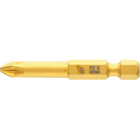 PUNTA POZI 1/4'' TIN 2 PEZZI