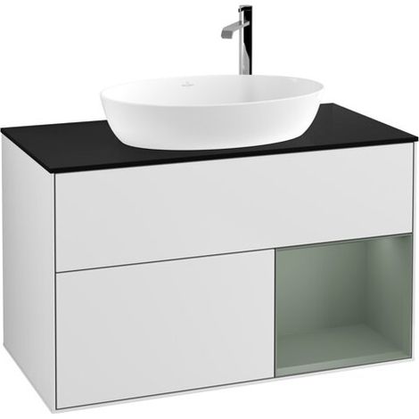 Villeroy & Boch G902GMMT Meuble sous-lavabo Finion G90 (1/2)