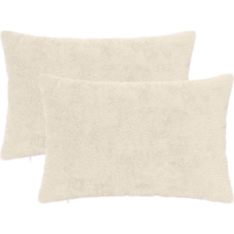 Funda de almohada 2 uds. HEERLEN Blanco 50 x 75 cm vidaXL (1/5)