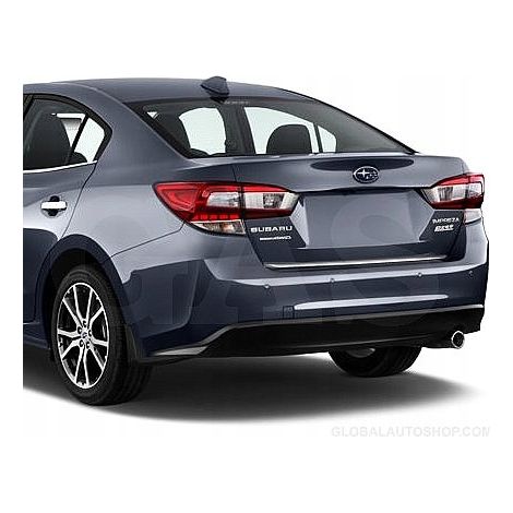 Subaru Impreza Sedan 2016+ Rivestimento portellone posteriore CROMATO (1/4)