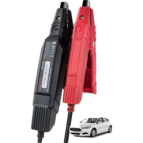 Probador de baterías de coche, conectividad Bluetooth, diagnóstico completo, probador de baterías (1/2)