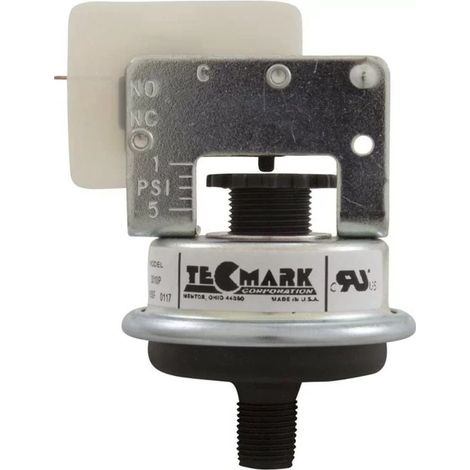 Tecmark 3010P K50F Pressure Switch 1-5 Psi 25A 2 Pin