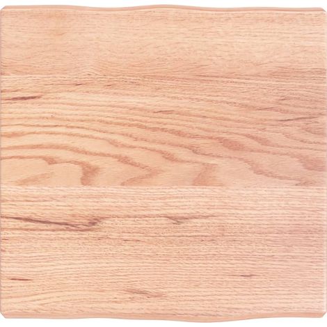 Dessus de table, Plateau De Table bois chêne massif traité bordure assortie LKF92092 (1/4)