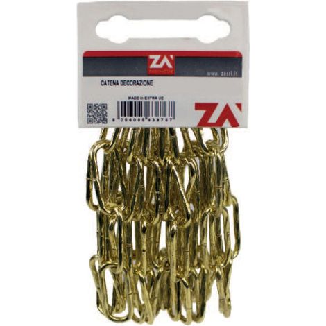 CATENA MAGLIA LUNGA RITORTA 4,0 MM 2,5 M BRONZ