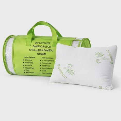 Quality Sleep BPG5070: Queen Size Bamboo Pillow - (50×70 cm) (1/5)