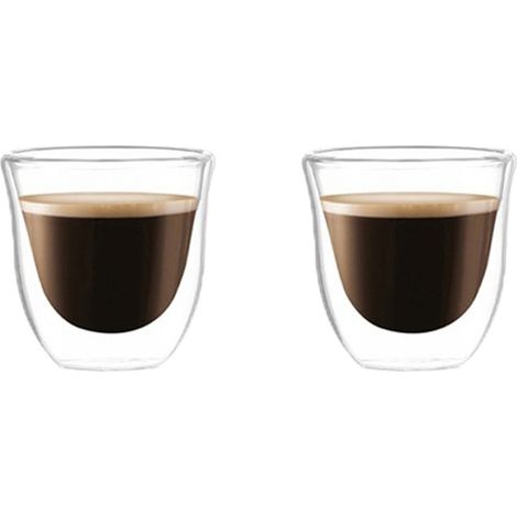 Thermogläser 70 ml für Kaffee, 2er-Set. SZK31ZESTAW2