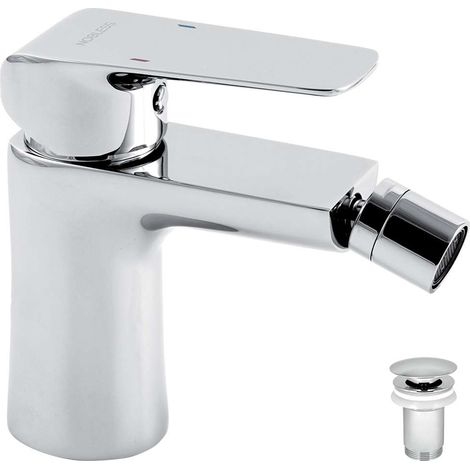 Novaservis Nobless Tina - Bidetarmatur mit Ablaufgarnitur, chrom 38011,0
