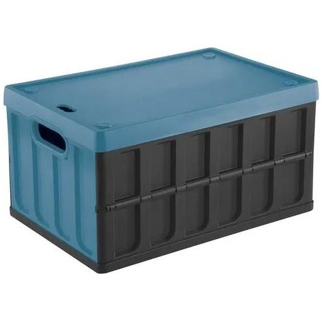 Boîte de rangement tontarelli 46L pliable plastique