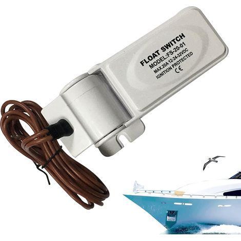 Interrupteurs à flotteur pour pompe, interrupteurs flottants automatiques submersibles pour bateaux, pièces de rechange pour contrôle du niveau d'eau dans les bateaux et (1/5)