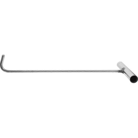 Crochet de fixation de regard d'égout en acier inoxydable, longueur 38 cm, en forme de T, pour cadres de traction, 1 jeu (1/5)