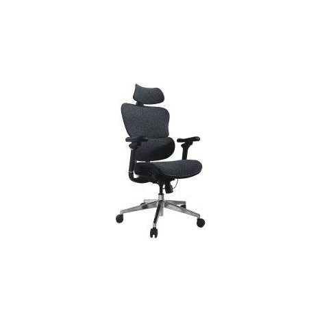 Equip 651052 Ergonomischer Bürostuhl Blau und Schwarz