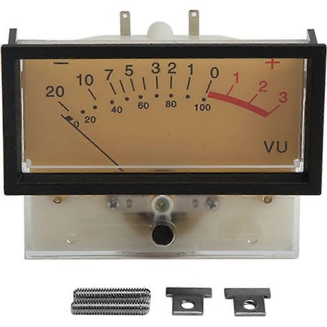 TN-73-HS-9213H VU-Meter, hochpräzise Audiopegelanzeige für Leistungsverstärker mit LED-Hintergrundbeleuchtung