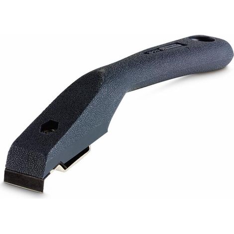 Stanley – Grattoir à lames interchangeables – Lame en acier trempé réaffûtable – Manche anatomique antidérapant – Largeur 25mm – Longueur 155mm