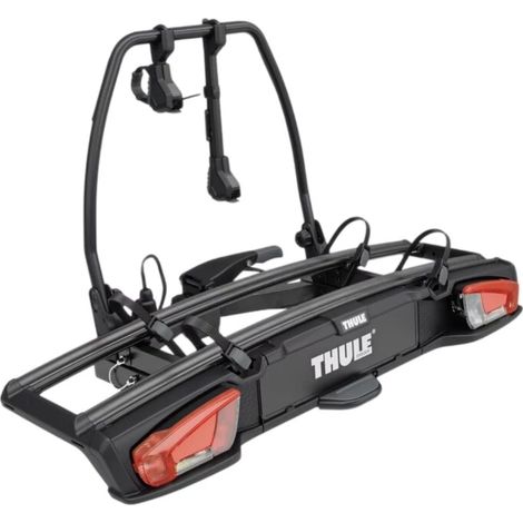 portabici da gancio traino thule "velospace 3" 2 biciclette